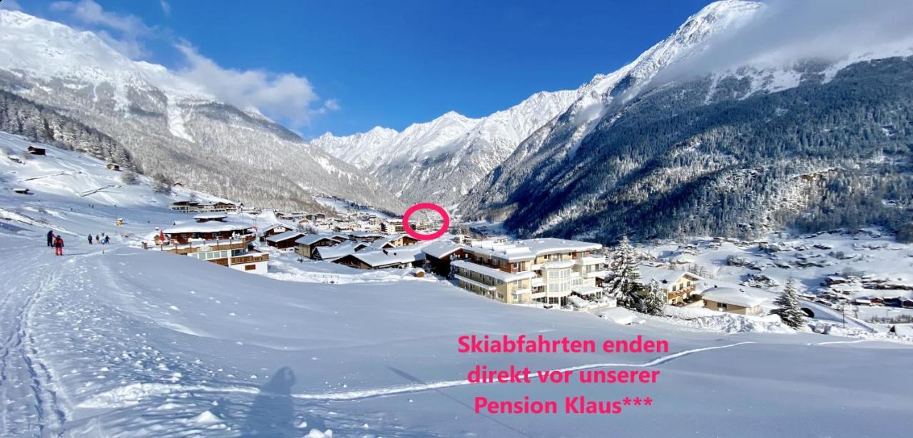 سولدن Pension Klaus المظهر الخارجي الصورة